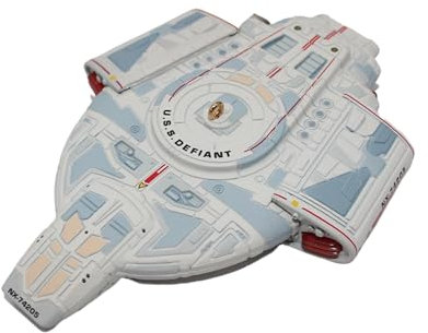 Hallmark Star Trek - Deep Space Nine - U.S.S. Defiant-Light & Blinking Light - Christmas Ornament Keepsake (1997)