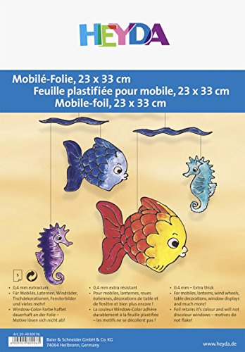 Heyda Mobilefolie 23x33cm 0,4mm 5Bg
