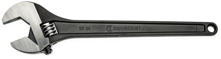 Crescent 15 Adjustable Black Oxide Tapered Handle Wrench | AT215BK