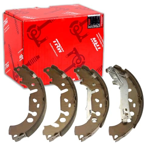 TRW GS8719 2x Bremsscheiben Kompatibel mit Opel Corsa D (S07) 2006-2015 Hinterachse und Andere Fahrzeuge