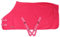 QHP Fleecedecke, Abschwitzdecke für Fohlen, Minishetty, Shetty, Pony, Fuchsia, 90 cm