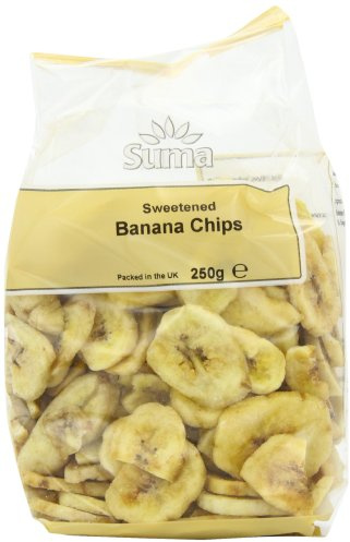 Suma Banana Chips 250 g (Pack of 6)