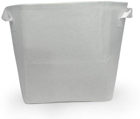 Bolsa / Maceta / Contenedor Geotextil para el Cultivo de Texpot - Blanco (25L)