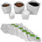 Bolsa / Maceta / Contenedor Geotextil para el Cultivo de Texpot - Blanco (25L)