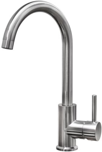 Essebagno Kiwo mitigeur évier façon inox