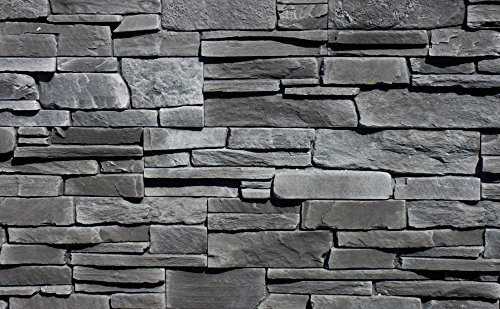 fliesenmax Beton Steinverblender Averno anthrazit 11,7x55x3,8cm Steinoptik