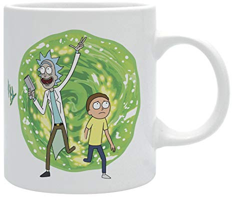 ABYstyle - Rick and Morty - Taza - 320 ml - Portale