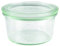 Weck Lot de 12 bocaux en verre 976 de qualité supérieure avec couvercle en verre - Pour la conservation - Résistants à la chaleur - Passent au micro-ondes et au four - 165 ml