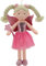 Sweety Toys 11841 Stoffpuppe Fee Plüschtier Prinzessin 60 cm pink