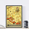 Nacnic Vintage Poster Vintage Poster Europa. Londoner U-Bahn. A3 Größe