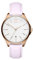 MVMT Analog Quarzuhr für Damen mit Pinkes Lederarmband - 28000021-D