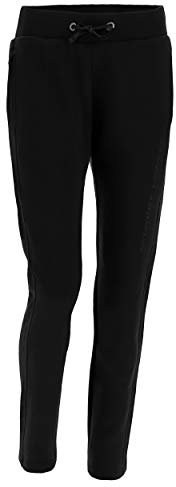 FREDDY Gerade Sporthose mit gepunkteten Seitenbändern, Schwarz , S