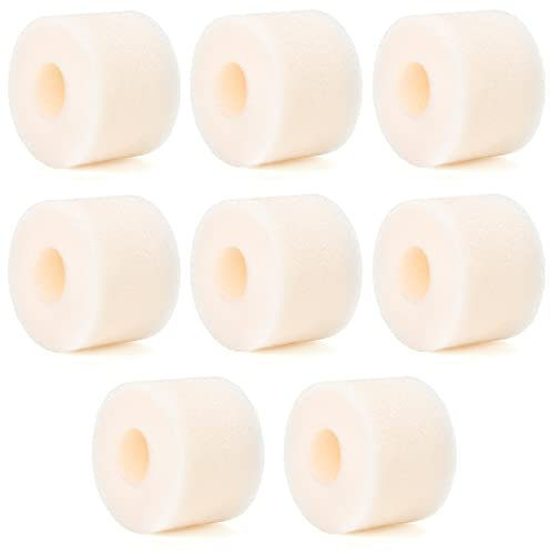 KATELUO 8 Piezas Esponja para Filtro de Piscina para Tipo S1, Filtro de Cartucho de Esponja, Filtros de Piscina de Espuma, Esponja de Filtro de Piscina para Piscina SPA, Reutilizable, Lavable