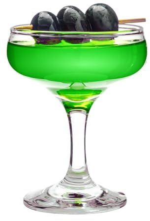 Vikko Cocktail Glasses: Champagne Coupe Glasses - Manhattan Glasses For Cocktails - Classic Martini Glasses - Vintage Coupe Cocktail Glass - Sparkling Wine Saucers - 7.4 Oz - Set of Twelve