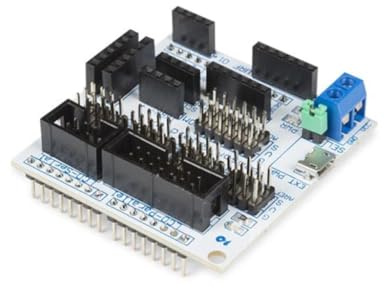 Whadda Sensor-shield für Arduino Uno und Mega, plug-and-play, Bluetooth, SD-Karte, USB