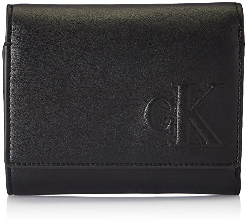 Calvin Klein CKJ SLG Giftpack Trifold + Hardware Keyfob Black