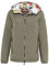 camel active Womenswear Damen Wendejacke mit Kapuze Jacket, Oliv, 40