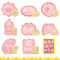 TOPJOWGA Eid Mubarak Ausstechformen Set, 8 Stück Eid Muslimischen Ausstechformen, Ramadan Islamischen Muslimischen Verschiedene Motive 3D Eid Element Keksstempel für Gebäck Fondant Cookie