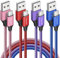 etguuds [4Pack 1M Cable USB Tipo C, 3A Cargador Tipo C Carga Rápida y Sincronización Cable USB C para Samsung Galaxy S20/S10/S9/S8 Plus S10E, Note 10 9 8, A52/A32/A12/A20E