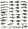 Militär Waffen Bausteine Set, Pistole& Gun Spielzeug für SWAT Soldaten Figuren, Armee Krieg Bundeswehr Paket Kompatibel mit großen Marken
