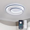 homwarmy LED Deckenlampe Sternenhimmel Kinderzimmer Lampe Decke Deckenlampen mit Fernbedienung 42W Deckenlampe Schlafzimmer Modern Deckenleuchte Wohnzimmer 55cm Deckenlampe Küche Deckenleuchte
