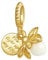 MITSOKU Charms Gold Glühwürmchen 925 Sterling Silber Anhänger Perlen für Armbänder und Halsketten Schmuck Geschenke für Frauen