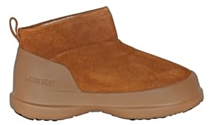Moon Boot Mb Luna Low Boot Suede Stiefel Damen Cognac Schneestiefel Shoes | rutschfester Grip auf glatten Wegen, ikonischer Look für winterliche Outfits, spürbarer Komfort bei jedem Einsatz