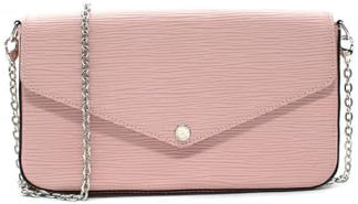 Louis Vuitton Secondhand Rose Ballerine Epi Leder Pochette Felicie Tasche