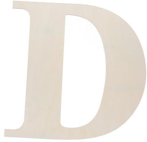 ABOOFAN Englische Holzbuchstaben Buchstabenausschnitte Holzschilder Große Buchstaben Wanddekoration Große Wandbuchstaben Leeres Holzschild Große Holzbuchstaben Holz Buchstabe Buchsbaum