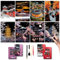 SiYear Kratzkunst-Malpapier-Set für Erwachsene und Kinder, Sehenswürdigkeit, Stadtserie, Nachtszene, Kratzbrett, kreatives Geschenk, DIY-Foliengravur, Basteln mit 4 Werkzeugen (Asian Series-A3