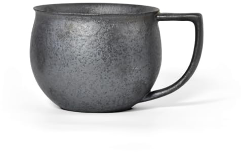sweet grain Vintage Coffee Mug, 260ml Ceramic Coffee Tumbler with Handle for Office and Home, Tea Cup