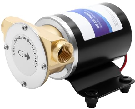 120W Gartenpumpe 2850 U/min Wasserpumpe, Kupfermotor, 30L/min, 3m Förderhöhe, Teichpumpe mit 4 Rutschfeste Gummifüße, für Sprinkleranlagen, Bewässerung