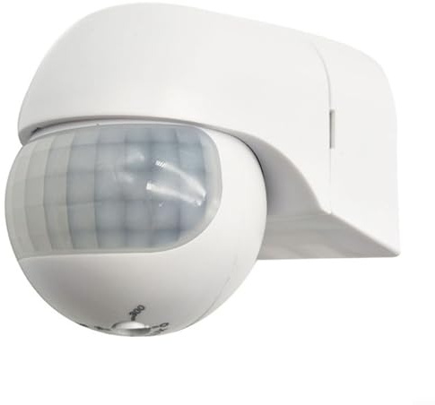 NiuLumea Motion Sensor, 180° 12m PIR Detector IP44 Waterproof for Camping Garage Outdoor Lighting
