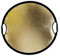 SUN-MOVER PRO Zebra gold/silber - Rückseite weiß (nahtlos)