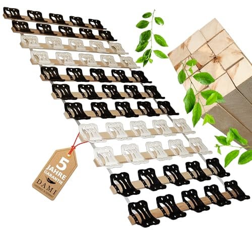 DaMi Rollrost RolloTel 80 x 200 cm, 5-Zonen Buchenholz Lattenrost, rollbar leicht & kompakt, Premium Rolllattenrost Holz Roll Rost Bett Matratze Bettrost Rollroste Lattenrahmen Lattenrostauflage