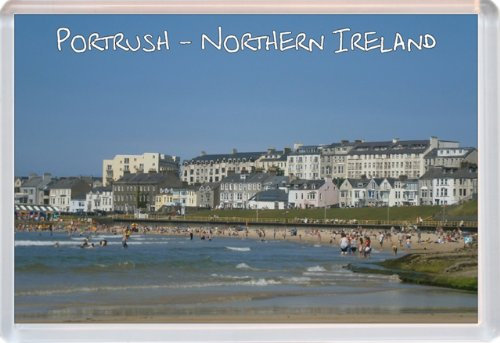 Portrush - Northern Ireland - Jumbo Fridge Magnet