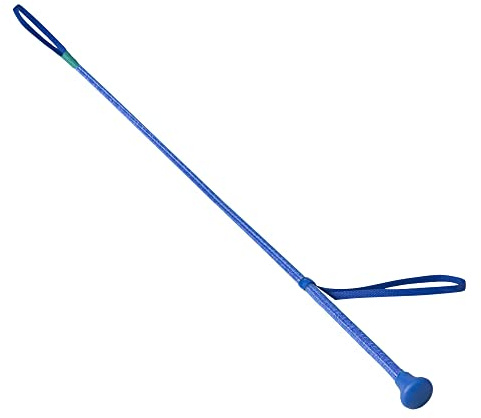 MacTack Reitgerte, Blau glänzend, Standard