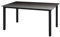 Festnight Mesa de Cristal de Comedor 150x90x74 cm Negra