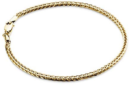 OROVI Yellow Gold Bracelet for Women in 9 Carat Gold, Hypoallergenic Bracelet - including jewellery box - Made in Italy