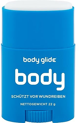 BODY GLIDE „body“ Anti-Wundreib-Stick - Wirksamer Schutz vor Wundreibung & Blasen. Langanhaltend, wasserfest & sauber in der Anwendung. Vielseitige Anwendung (22g)