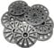 Hawkeng Load Spreading 60mm Polypropylene washers for Fixing and Supporting All Types of Soft to Medium Insulation Panels and Sheets (200)