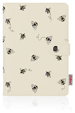 VQ Custodia Universale per Tablet da 9 e 10 Pollici - Custodia Folio per Tablet con Supporto a 3 Angoli Regolabili e Stampa Designer di Api di Cath Kidston