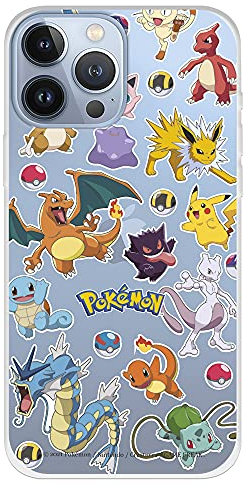 Official Pokemon Sticker Pokemon and Poké Ball Case for iPhone 13 Pro MAX - Choose the design you like for your iPhone 13 Pro MAX