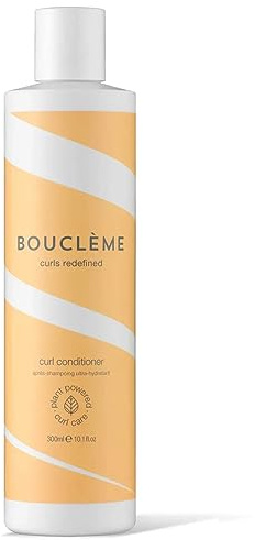 Bouclème Curl Conditioner Locken I Spülung für Trockene & Stumpfe Locken I Feuchtigkeitsspendende Haarspülung mit Kokosnuss & Arganöl 300ml