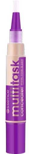 essence MULTITASK CONCEALER, Nr. 10, langanhaltend, mattierend, pflegend, natürlich, matt, vegan, ohne Parfüm, ohne Alkohol, ohne Parabene, 1er Pack (3ml)