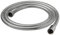 Direct Mart Shower Hose, 1.4m Chrome Water Hose, Stainless Steel, Bathroom Accessory with Brass Hose Connector, Anti-Kink, Flexible Pipe, Easy Cleaning, Universal Shower Hose, for Bidet Or Taps