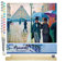 Figured'Art Peinture par Numéro Adulte Rue de Paris, temps de pluie - Activité Manuelle Kit de Loisir Créatif DIY Numéro d'Art Complet - 40x50cm avec châssis en bois à monter