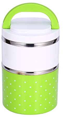 Térmica con Aislamiento de Acero Inoxidable de 2 Capas de Primera Calidad que Mantiene la Comida Caliente Durante Horas Contenedor de Alimentos de Acero Inoxidable