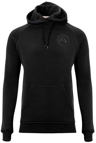 Aclima FleeceWool Hoodie, L, Jet Black