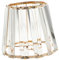 Angoily Abat-jour Verre Transparent pour Lampe de Bureau Remplacement Moderne Éclairage Doux Design Élégant Compatible pour Chambre et Salon